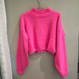 PRETTYLITTLETHING Cropped Chunky Knit